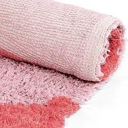 Tapis shaggy - Amira Natural Cotton Shaggy (rose)