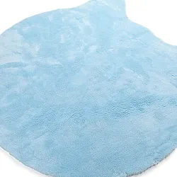 Tapis Enfant - Aranga Super Soft Cat (bleu clair)