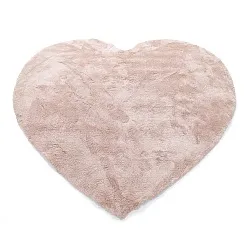 Tapis Enfant - Aranga Super Soft Heart (rose)