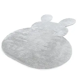 Tapis Enfant - Aranga Super Soft Bunny (gris)