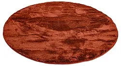 Tapis ronds - Aranga Super Soft Fur (rouge)
