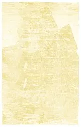 Tapis à poils longs - Aranga Super Soft Fur (jaune clair)