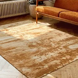 Tapis à poils longs - Aranga Super Soft Fur (orange clair)