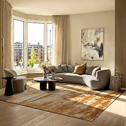 Tapis à poils longs - Aranga Super Soft Fur (orange clair)