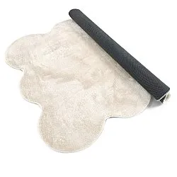 Tapis shaggy ondulé - Aranga Super Soft Fur (beige)