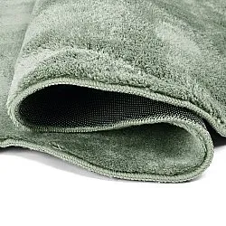 Tapis shaggy ondulé - Aranga Super Soft Fur (vert)