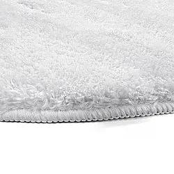 Tapis shaggy ovale - Aranga Super Soft Fur (blanc)