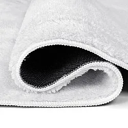 Tapis shaggy ovale - Aranga Super Soft Fur (blanc)