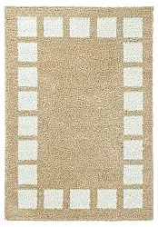 Tapis à poils longs - Asilah (beige/blanc)