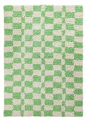 Tapis shaggy - Atrani Natural Cotton Shaggy (vert)