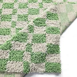 Tapis shaggy - Atrani Natural Cotton Shaggy (vert)