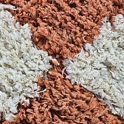 Tapis shaggy - Atrani Natural Cotton Shaggy (orange)
