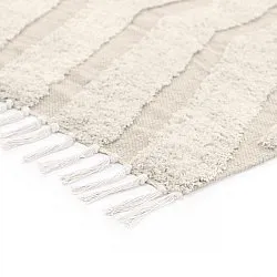 Tapis à poils longs - Callista Natural Cotton Shaggy (beige)