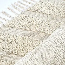 Tapis à poils longs - Callista Natural Cotton Shaggy (beige)