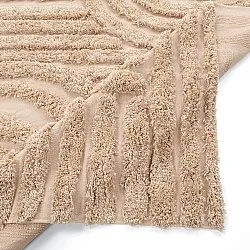 Tapis shaggy - Cazorla Natural Cotton Shaggy (beige)