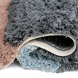 Tapis shaggy - Cefalu Natural Cotton Shaggy (multicolore)
