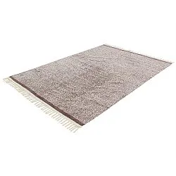 Tapis à poils longs - Celina Natural Cotton Shaggy (beige/marron)