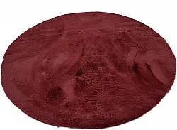 Tapis ronds - Cloud Super Soft (rouge)