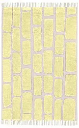 Tapis à poils longs - Cyrus Natural Cotton Shaggy (jaune)