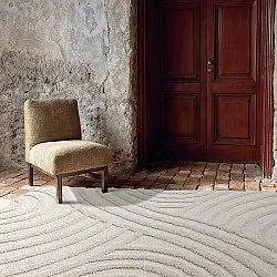 Tapis moelleux - Iwaki (blanc cassé)