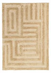 Tapis shaggy - Karbala (crème/beige)