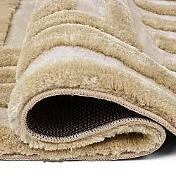 Tapis shaggy - Karbala (crème/beige)