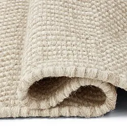 Tapis de laine - Larkana (beige/blanc)