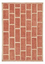 Tapis shaggy - Leknes Hand Woven Wool Shaggy (terre cuite)