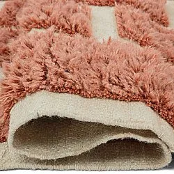 Tapis shaggy - Leknes Hand Woven Wool Shaggy (terre cuite)