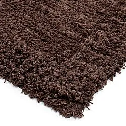 Tapis shaggy - Molyvos Natural Cotton Shaggy (marron)