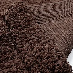 Tapis shaggy - Molyvos Natural Cotton Shaggy (marron)