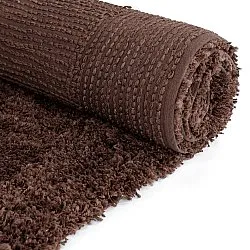 Tapis shaggy - Molyvos Natural Cotton Shaggy (marron)
