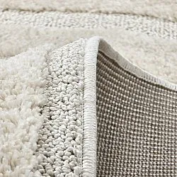Tapis moelleux - Naha (blanc cassé)