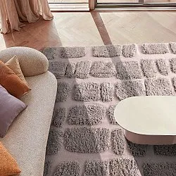Tapis shaggy - Otranto Natural Cotton Shaggy (taupe)