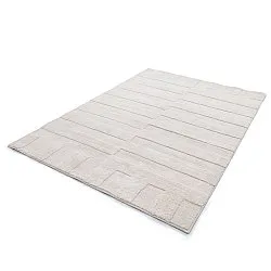 Tapis shaggy - Paxos (crème)