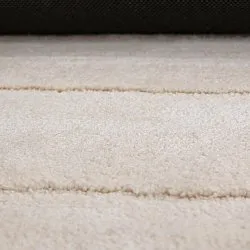 Tapis shaggy - Paxos (crème)