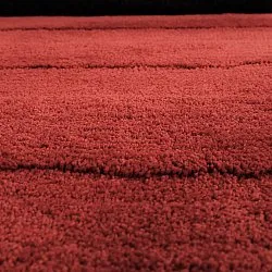 Tapis shaggy - Paxos (terre cuite)