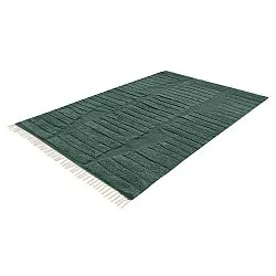 Tapis shaggy - Rani Natural Cotton Shaggy (vert)