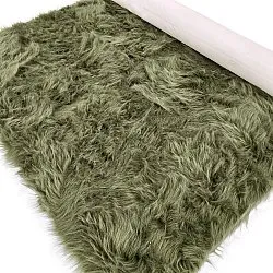 Tapis shaggy - Sohar (vert)