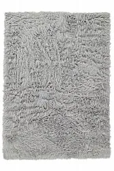 Tapis shaggy - Sohar (gris clair)
