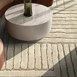 Tapis shaggy - Tyros (beige/crème)