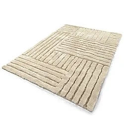 Tapis shaggy - Tyros (beige/crème)