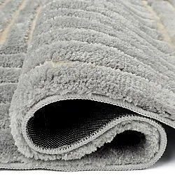 Tapis shaggy - Tyros (crème/gris)