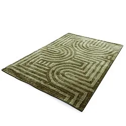 Tapis shaggy - Volos (vert)