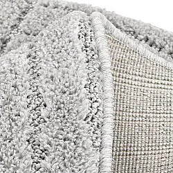 Tapis ronds - Wendy (gris clair)