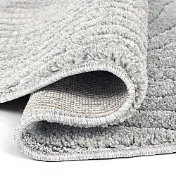 Tapis ronds - Wendy (gris clair)