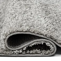 Tapis à poils longs - Zoe (gris)