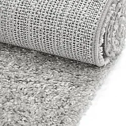 Tapis à poils longs - Zoe (gris)