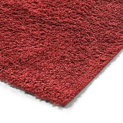 Tapis à poils longs - Zoe (rouge)