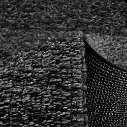 Tapis à poils longs - Zoe (noir)